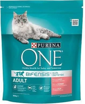 Purina One Cat Adult lososové krmivo 800g