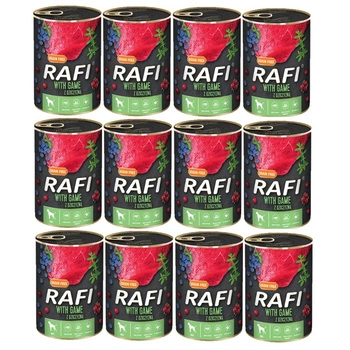 DOLINA NOTECI Rafi se zvěřinou 12x400g