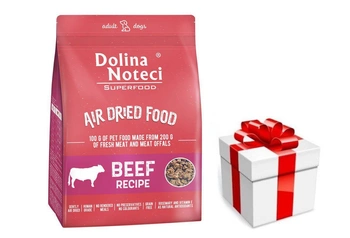 DOLINA NOTECI Superfood Beef dish - sušené krmivo pre psov 5kg + prekvapenie pre vášho psa ZDARMA