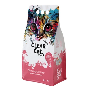 Clear Cat Blanco Baby Powder bentonitová drť 5l