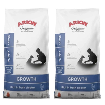 ARION Original Growth Chicken Puppy Large 2x12kg
