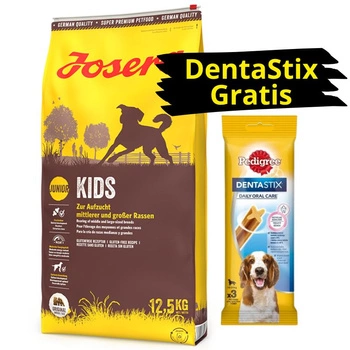 JOSERA Kids 12,5kg + DentaStix ZADARMO!