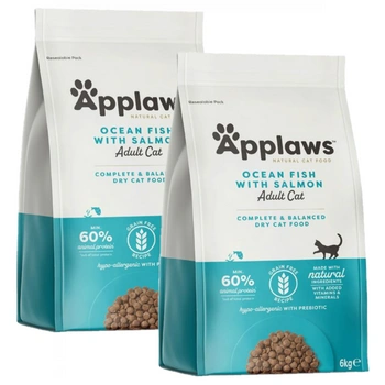 Applaws Cat Adult Ocean Fish&Salmon 2x6kg
