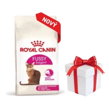 ROYAL CANIN Fussy Exigent 10 kg suché krmivo pre dospelé mačky s prieberčivým stravovaním + Prekvapenie pre mačku ZADARMO!