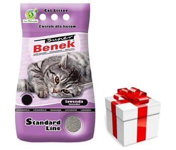 SUPER BENEK Litter Lavender 25l  + prekvapenie pre mačku ZDARMA