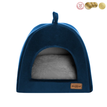 RECOBED Búdka pre psa Zamat námornícka modrá M 50x50cm