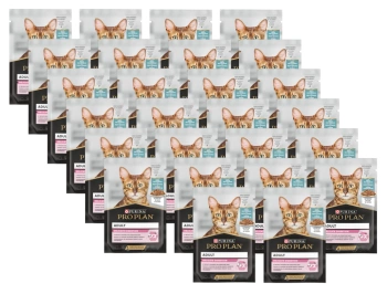 PRO PLAN Jemné krmivo pre mačky s morskými rybami 26x85 g