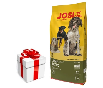 JOSERA JosiDog Lamb Basic 15kg + prekvapenie pre vášho psa ZDARMA