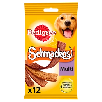 PEDIGREE Schmackos 86g-pochúťka pre psov s hovädzím mäsom