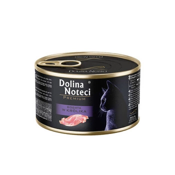 DOLINA NOTECI Premium pre mačky bohaté na králičie mäso 185 g