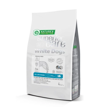 Nature's Protection Superior Care White Dogs Grain Free White Fish All Sizes and Life Stages 4kg