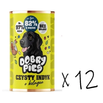 Dobry Pies Morčacie mäso 12x400 g