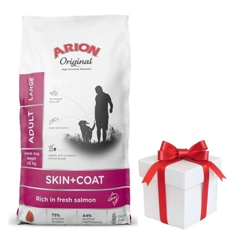 ARION Original Skin & Coat Adult Salmon and Rice Large Breed 12kg + Prekvapenie pre vášho psa ZADARMO!