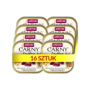 ANIMONDA Carny Country Adult kuracie, kačacie a husacie mäso 16x100g