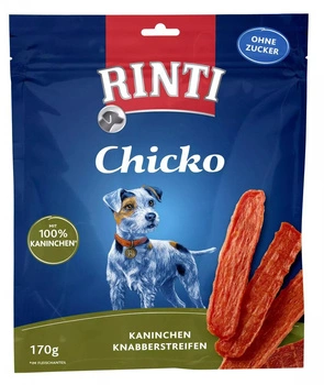 RINTI- Snaks Chicko 170g Králík