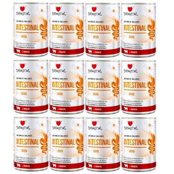 Disugual mokré krmivo pre psov Veterinárne črevné hovädzie (dospelé) 12x400 g
