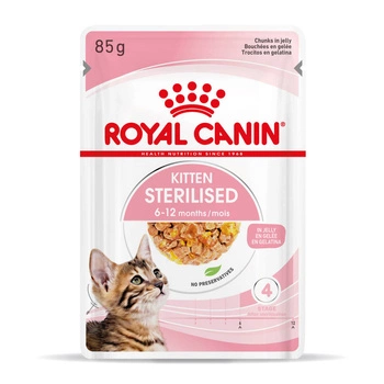 ROYAL CANIN Kitten Sterilizované v želé 12x85g