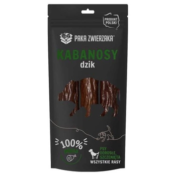 PAKA ZWIERZAKA- Cabanosy z diviaka 3 ks (80g)