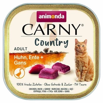 ANIMONDA Carny Country Adult kuracie, kačacie a husacie mäso 100g