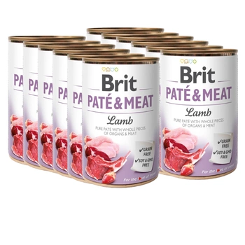 Brit Paté & Meat Lamb 12x400g