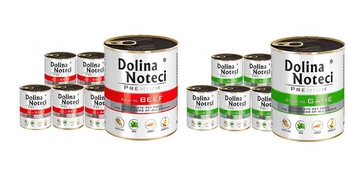 Dolina Noteci PREMIUM bohatá na hovädzie mäso a divinu 24x800g