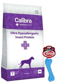 Calibra Vet Diet Dog Struvite Oxalate Management 12 kg + Pet Nova Dog Life Style Bone 12cm - hračka, hryzátko pre psa, v tvare kosti