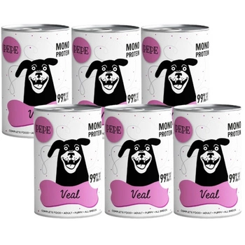 PEPE MONO PROTEIN Teľacie (teľacie) 6x400g