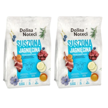 DOLINA NOTECI Prémiové jahňacie - sušené krmivo pre psov 2x3 kg