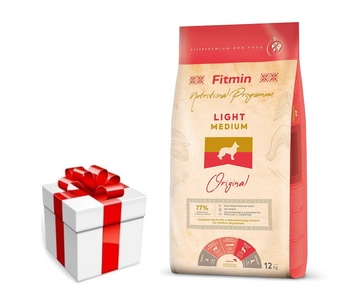 FITMIN Medium Light 12kg + prekvapenie pre vášho psa ZDARMA