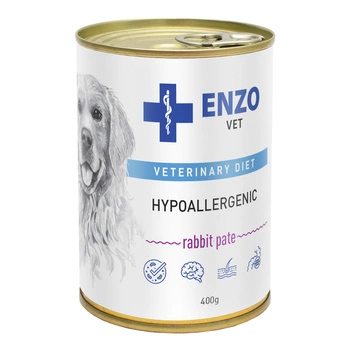 ENZO VET Hypoalergénna diéta s králikom pre psy 400g