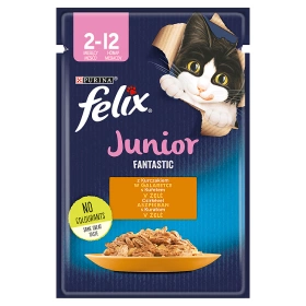 FELIX Junior Chicken Jelly - vrecko 85g