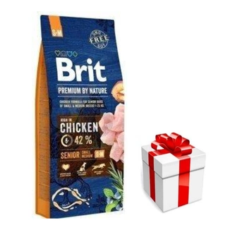 BRIT Premium By Nature Senior S+M 15kg + PREKVAPENIE PRE VÁŠHO PSA