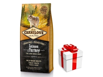 Carnilove Salmon & Turkey for Large Breed Adult 12kg + PREKVAPENIE PRE VÁŠHO PSA