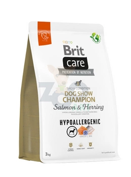 BRIT CARE Dog Hypoallergenic Dog Show Champion Salmon & Herring 3kg