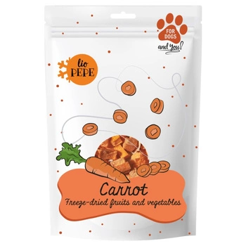 PAKA ZWIERZAKA - Lio PEPE Mrkvová maškrta (mrkva) 25g