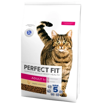 Perfect Fit™ - suché kompletné krmivo pre dospelé mačky s vysokým obsahom kuracieho mäsa 7 kg