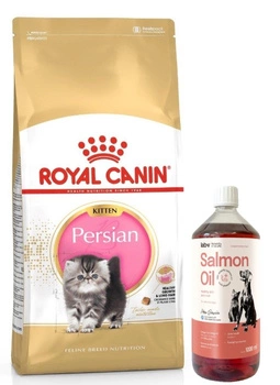 ROYAL CANIN Persian Kitten 10kg + LAB V Lososový olej pre psov a mačky 1000ml