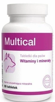 Multical - vitamíny a minerály pre dospelé psy, gravidné a dojčiace feny 90 tbl