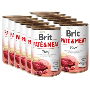 BRIT PATE & MEAT BEEF 12x400g