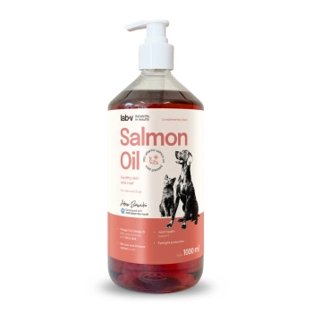 LAB V Lososový olej pre psy a mačky 1000ml