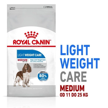 ROYAL CANIN CCN Medium Light Weight Care 12 kg suché krmivo pre dospelé psy stredných plemien so sklonom k nadváhe