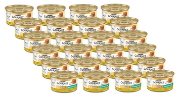 Purina Gourmet Gold Savoury Cake s kuracím mäsom a mrkvou 24x85g