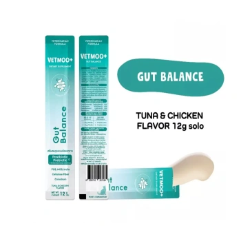 MOOCHIE VETMOO+ Gut Balance 12 g podporuje rovnováhu tráviaceho systému a zdravie čriev