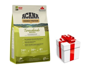 ACANA REGIONALS Grasslands Dog 2kg  + prekvapenie pre vášho psa ZDARMA