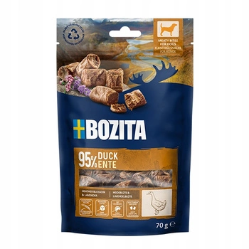 BOZITA Meaty Bites kačacia maškrta pre psov 70g