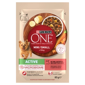 Purina One Mini/Small Active krmivo pre psov 85 g
