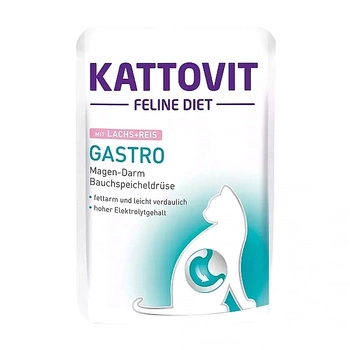 Kattovit Gastro losos 85g vrecúško