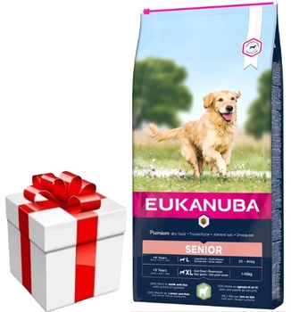 Eukanuba Senior Large & Giant Breed Lamb 12 kg + Prekvapenie pre psa zadarmo!