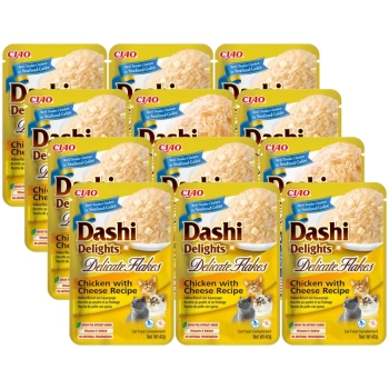 INABA Dashi Delights Jemné vločkové kura so syrom Recept 12x40g