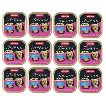 ANIMONDA Vom Feinsten mini dospelá hydina/losos/kôpor 12x100g